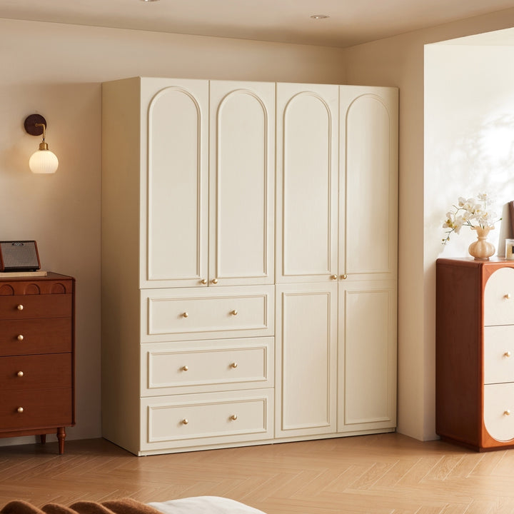 VICHY 200cm Standard Four Door Wardrobe