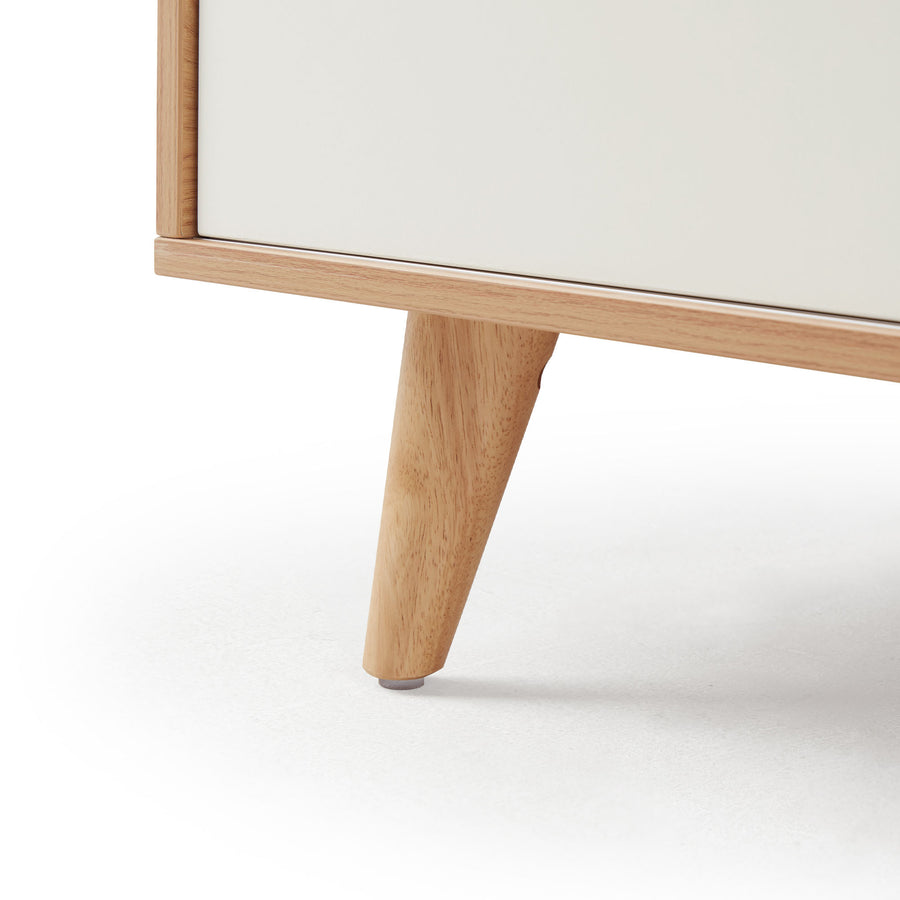 AALIYAH Solid-Wood Elevated TV Stand