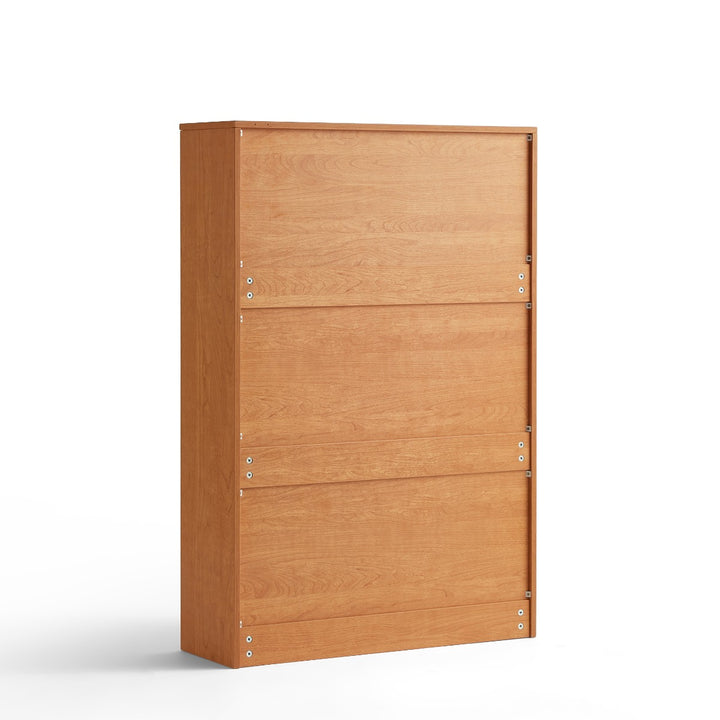 DUSTIN wood color flip top shoe cabinet
