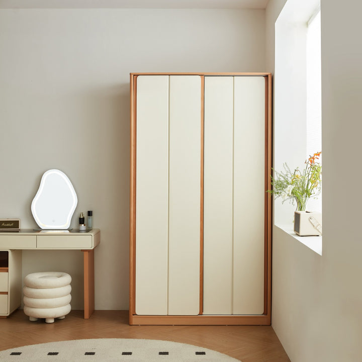 SEVILLE 120cm Wood Color Wardrobe
