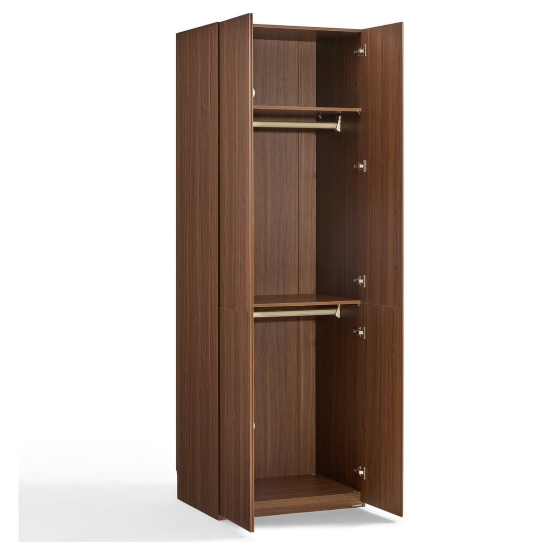 JERICHO 200cm Two Door Wardrobe (With Drawers)