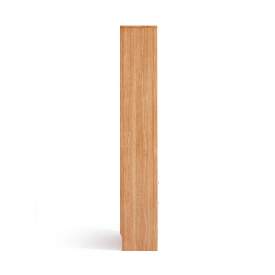 JEANNE 60cm Wood Color Book Shelves with Drawer