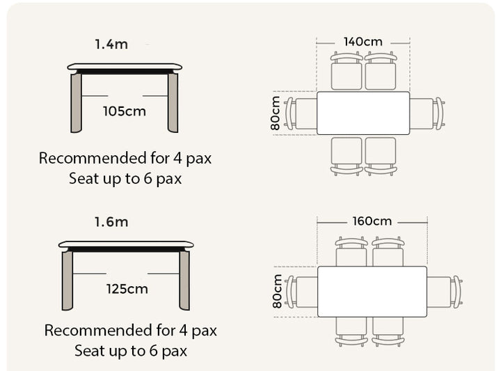 GENEVIEVE Dining Table