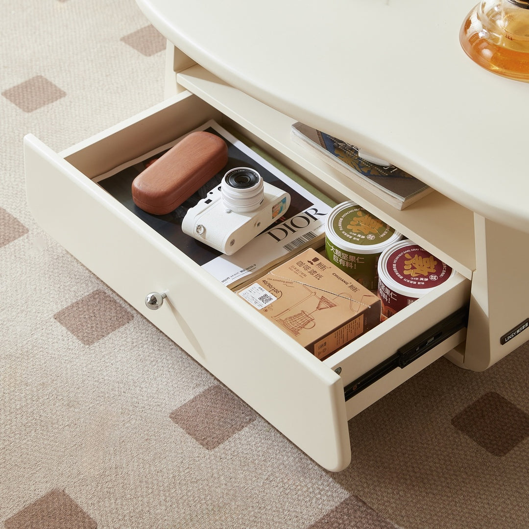 GENEVIEVE Organic Pebble Coffee Table