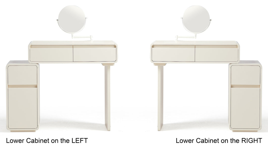 KARTER 80cm White Dresser