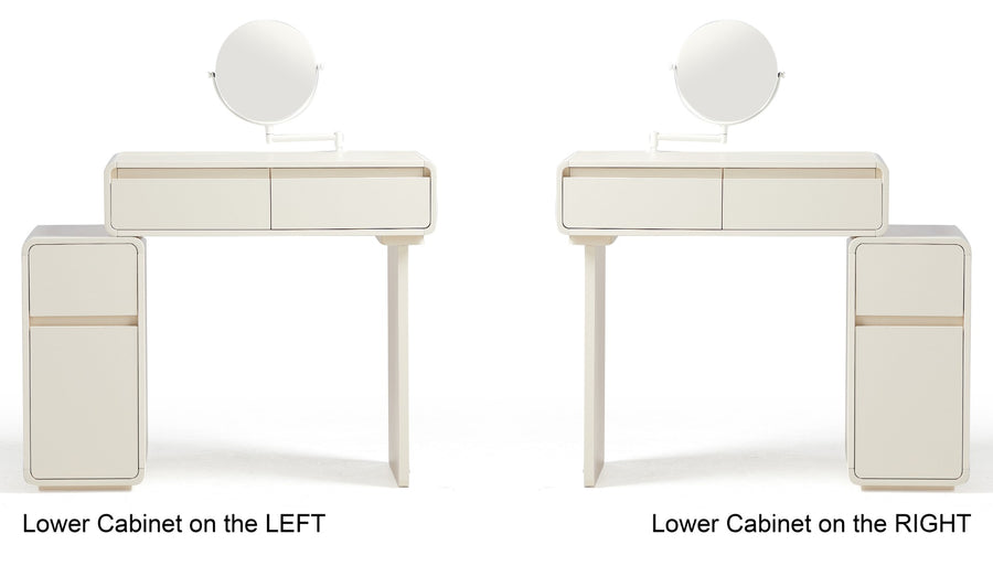 KARTER 80cm White Dresser