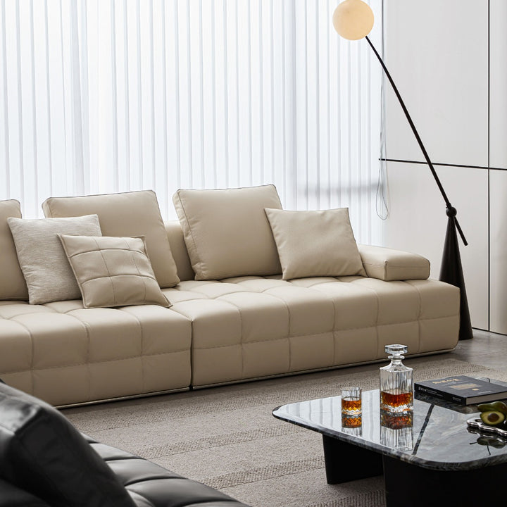 PITAYA 4 Seater Leather Sofa