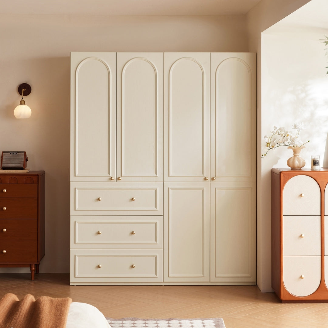 VICHY 200cm Standard Four Door Wardrobe