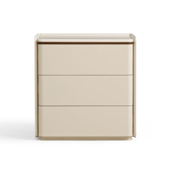KIERAN Grey 3 Drawer Cabinet