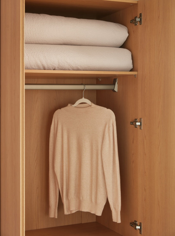 JERICHO 200cm Two Door Wardrobe (With Drawers)