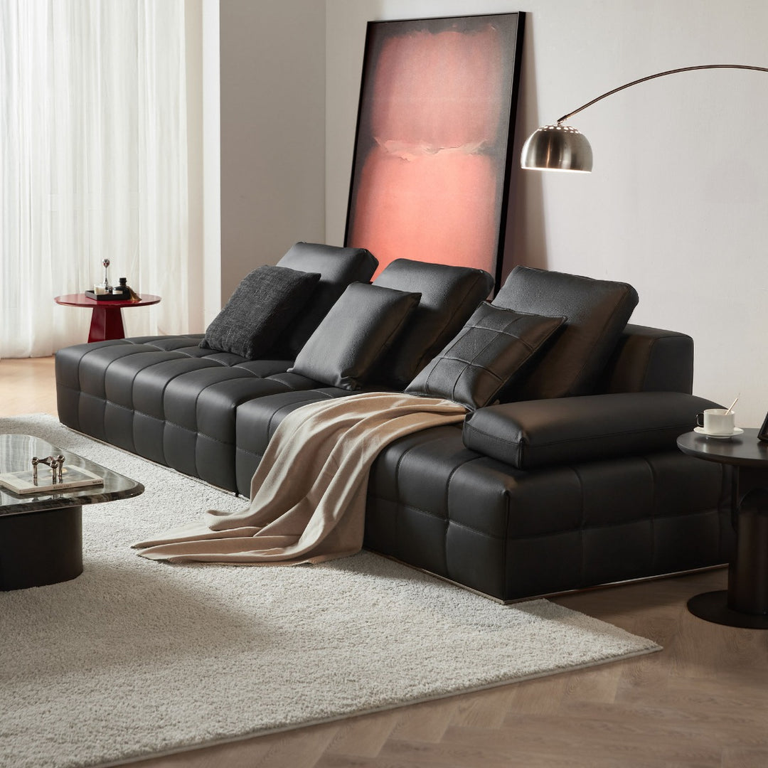 PITAYA 4 Seater Leather Sofa