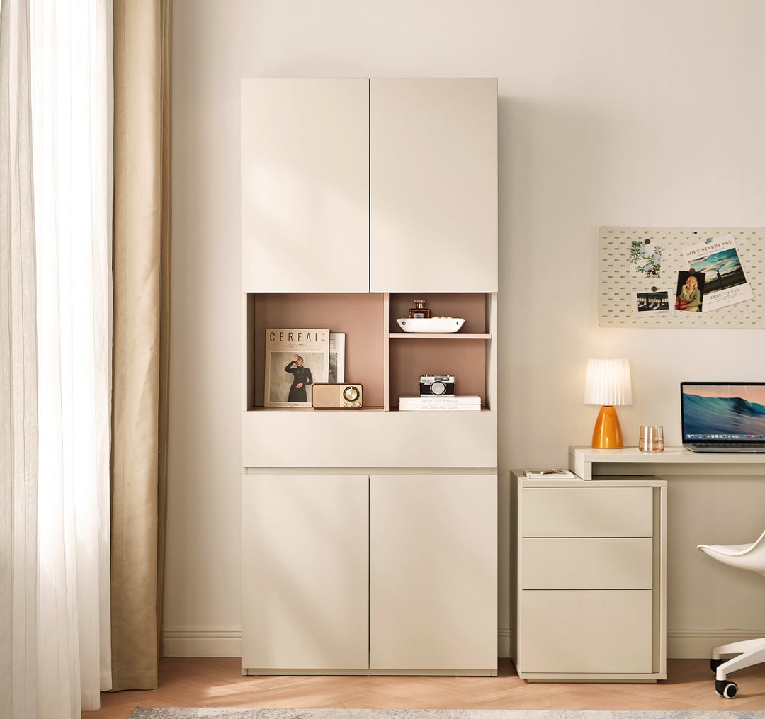 GRIFFIN Pull Out Sliding Door Book Shelves