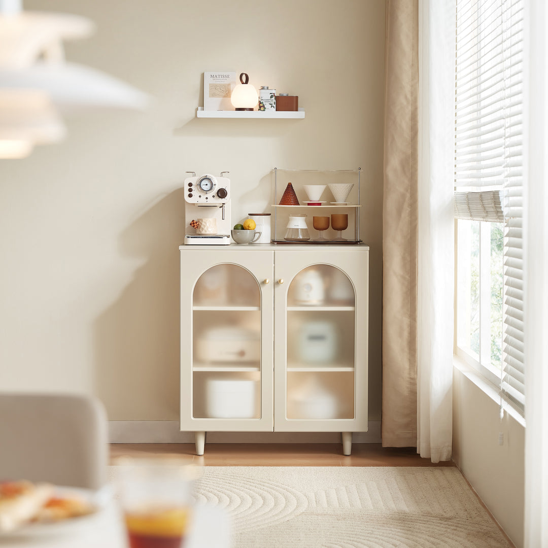 TUCSON Glass Door Side Cabinet