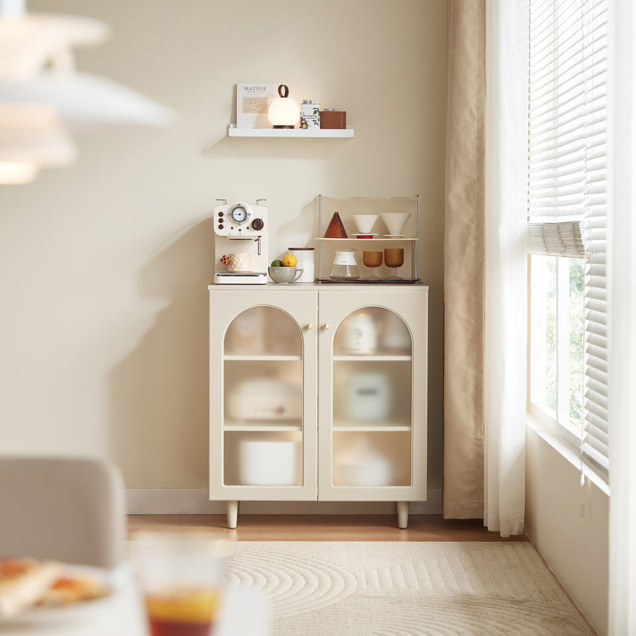 TUCSON Glass Door Side Cabinet