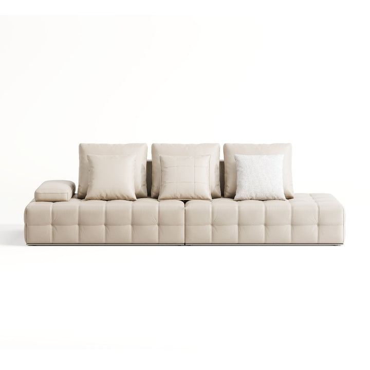 PITAYA 4 Seater Leather Sofa