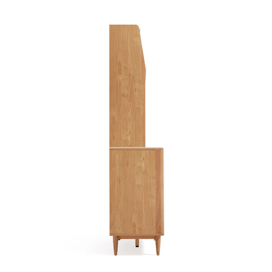 JOSHUA 120cm Wood Color Sideboard Set
