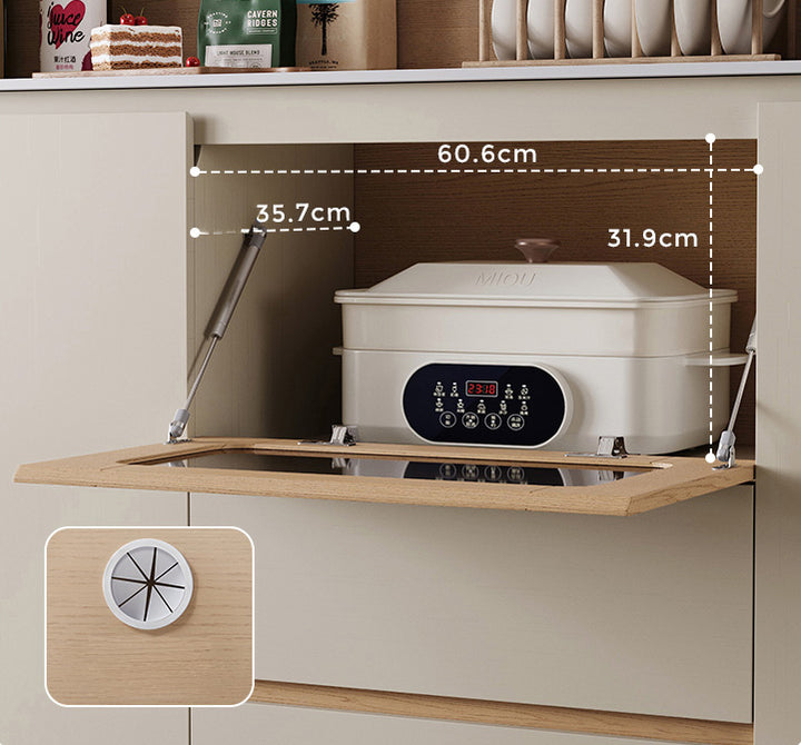 GLORIA 180cm Low Sideboard