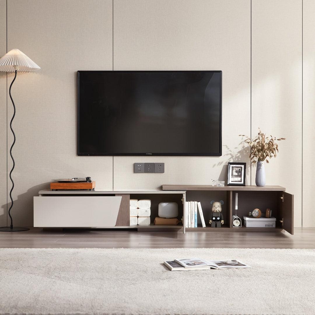 VERONA Sintered Stone Extendable TV Stand