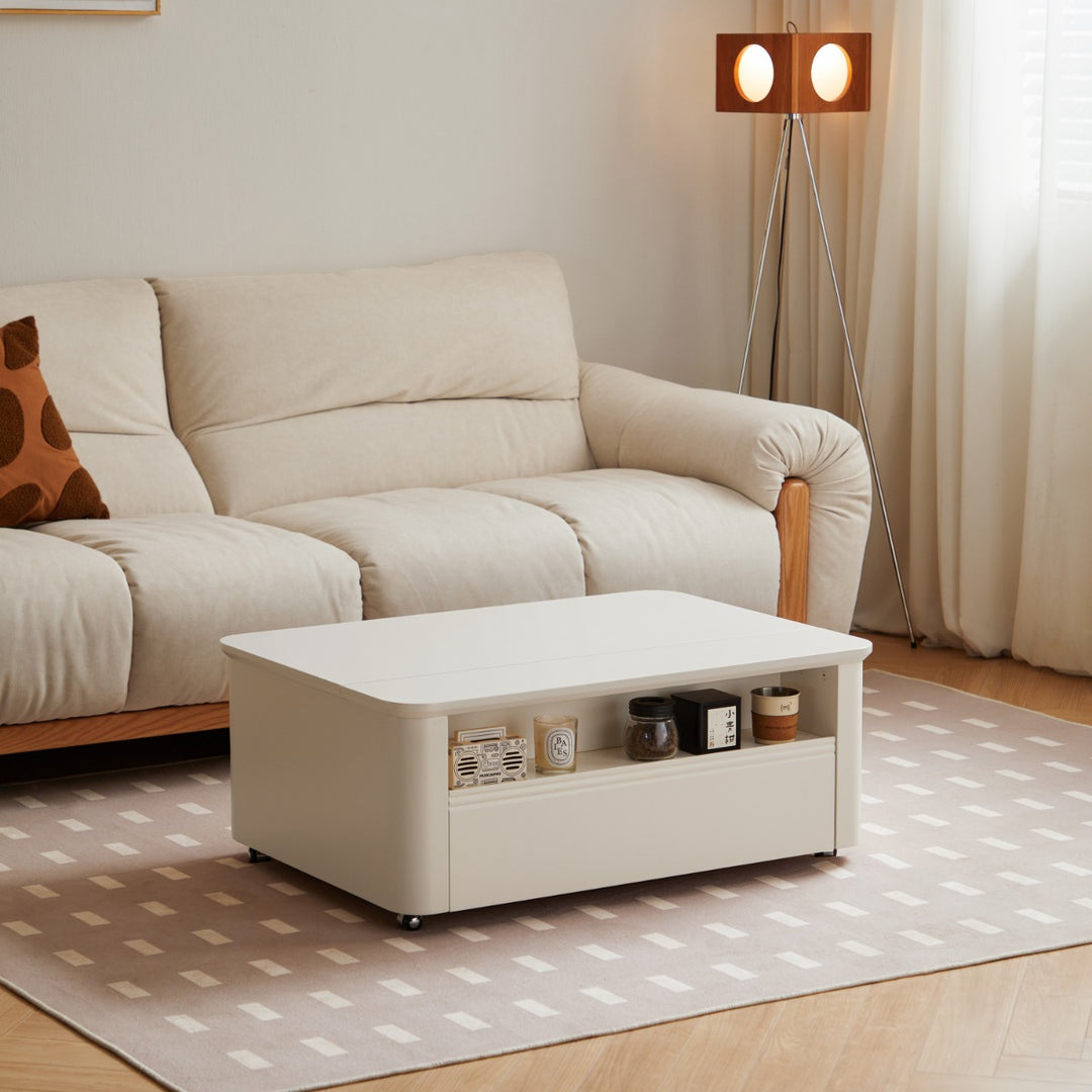 RENLY Nordic Lift-Top Storage Coffee Table