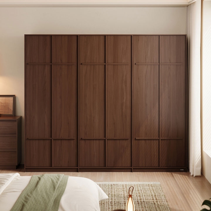Sophia's Vintage Walnut Wardrobe