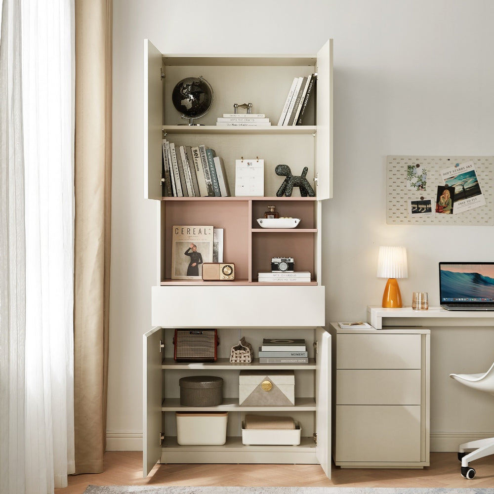 GRIFFIN Pull Out Sliding Door Book Shelves