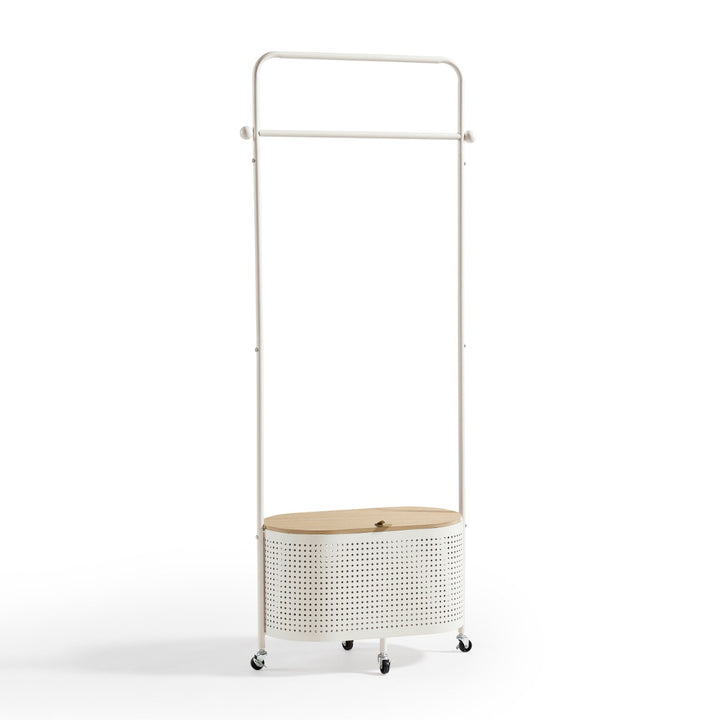 LINN Industrial Rolling Laundry Rack