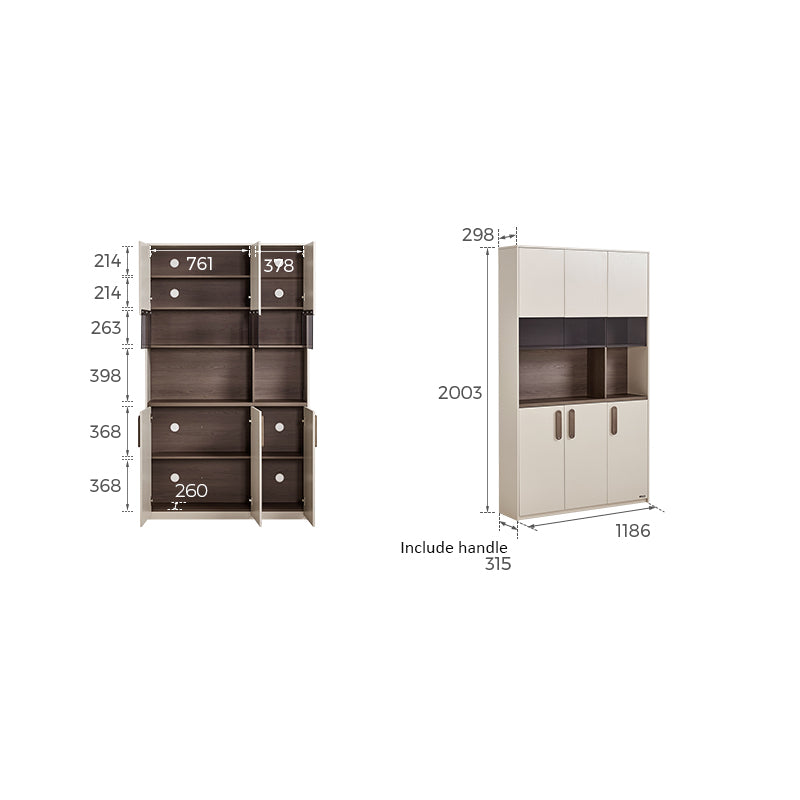 GRIFFIN 120cm Regular Book Shelves