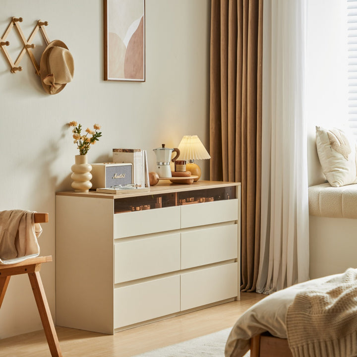 ESTONIA Six Drawer Cabinet