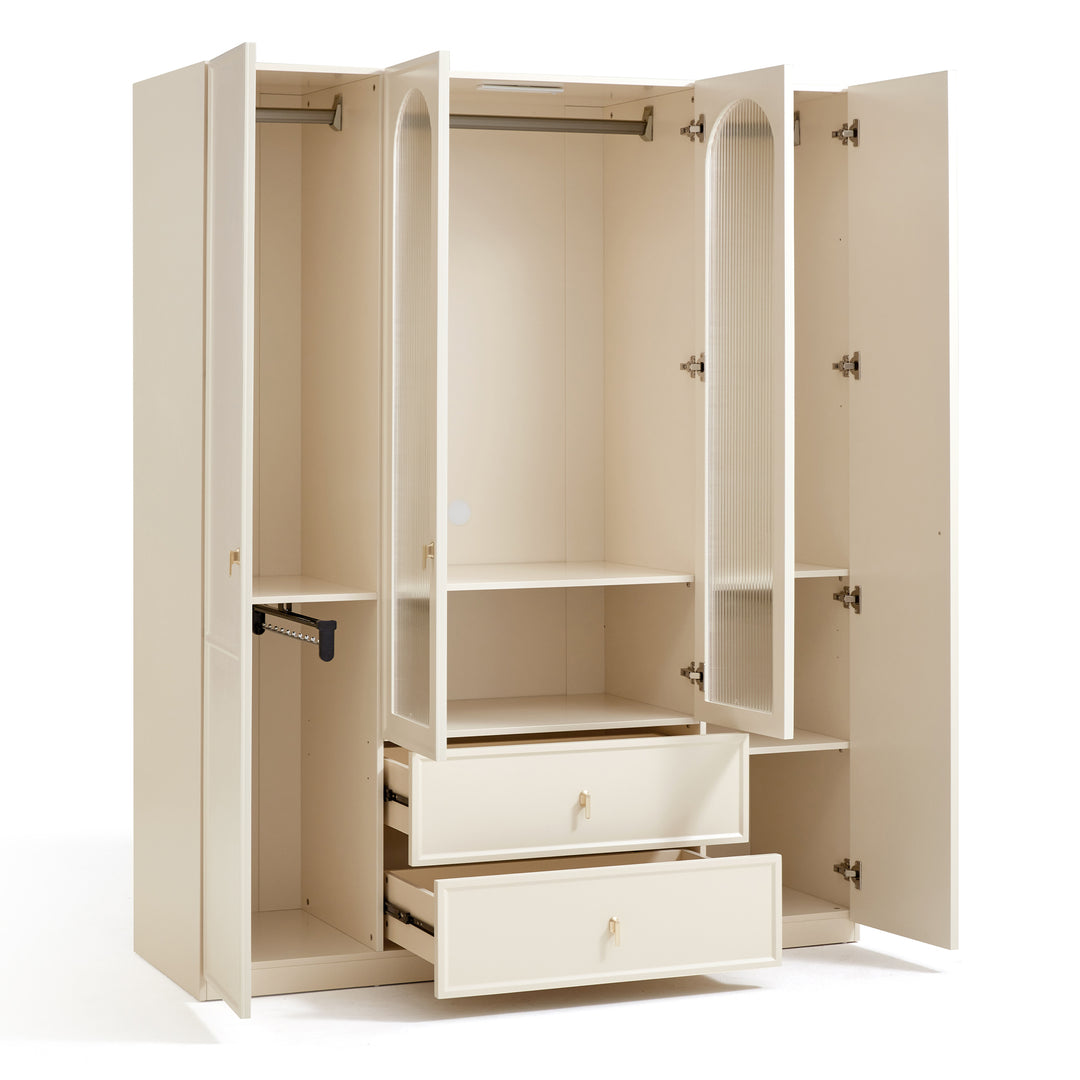 CRETE 4 Door Wardrobe