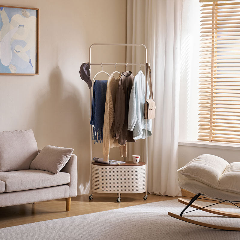 LINN Industrial Rolling Laundry Rack