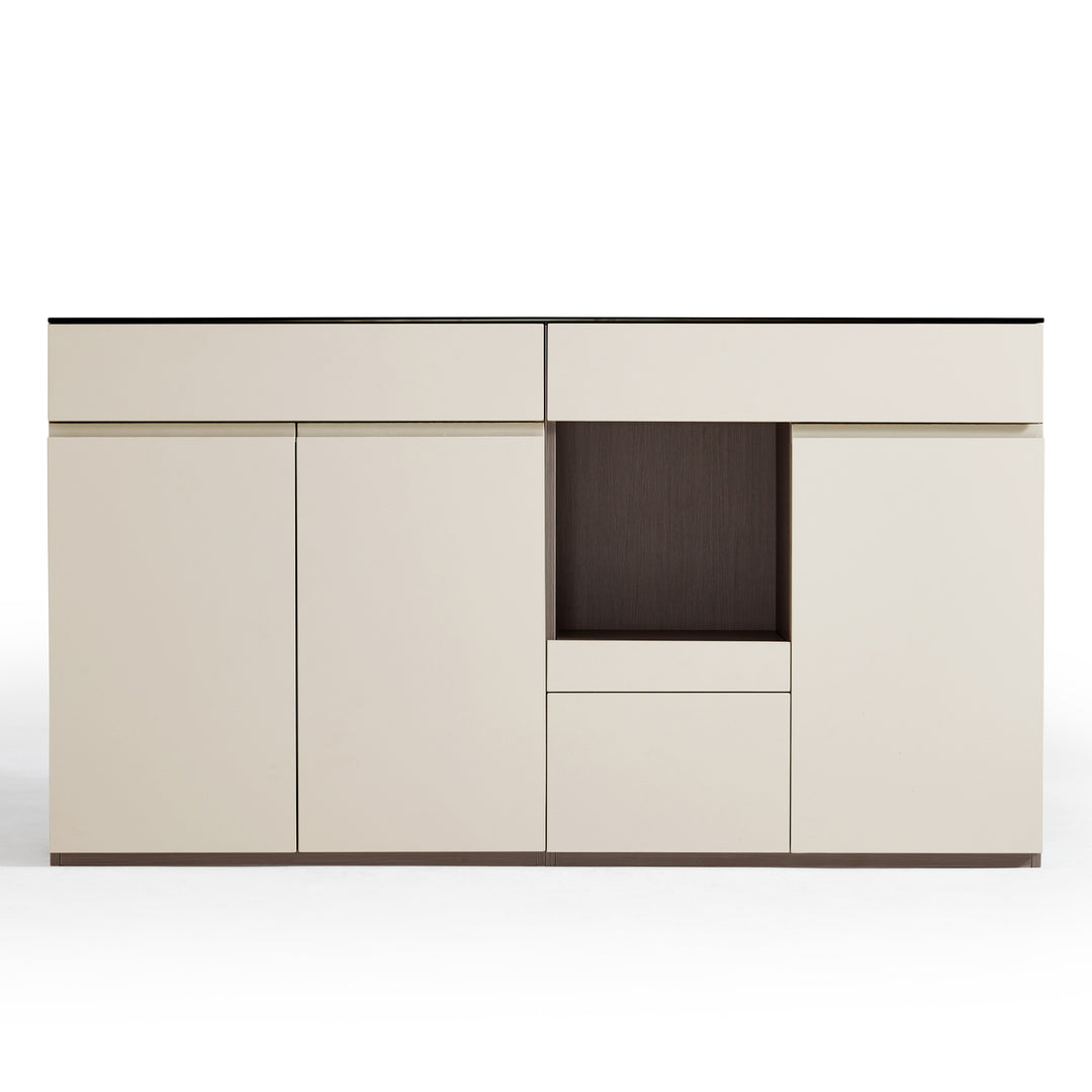 GANU 90cm Coffee Color Dining Sideboard