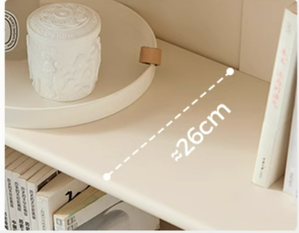 GEORGE 40cm White Sideboard