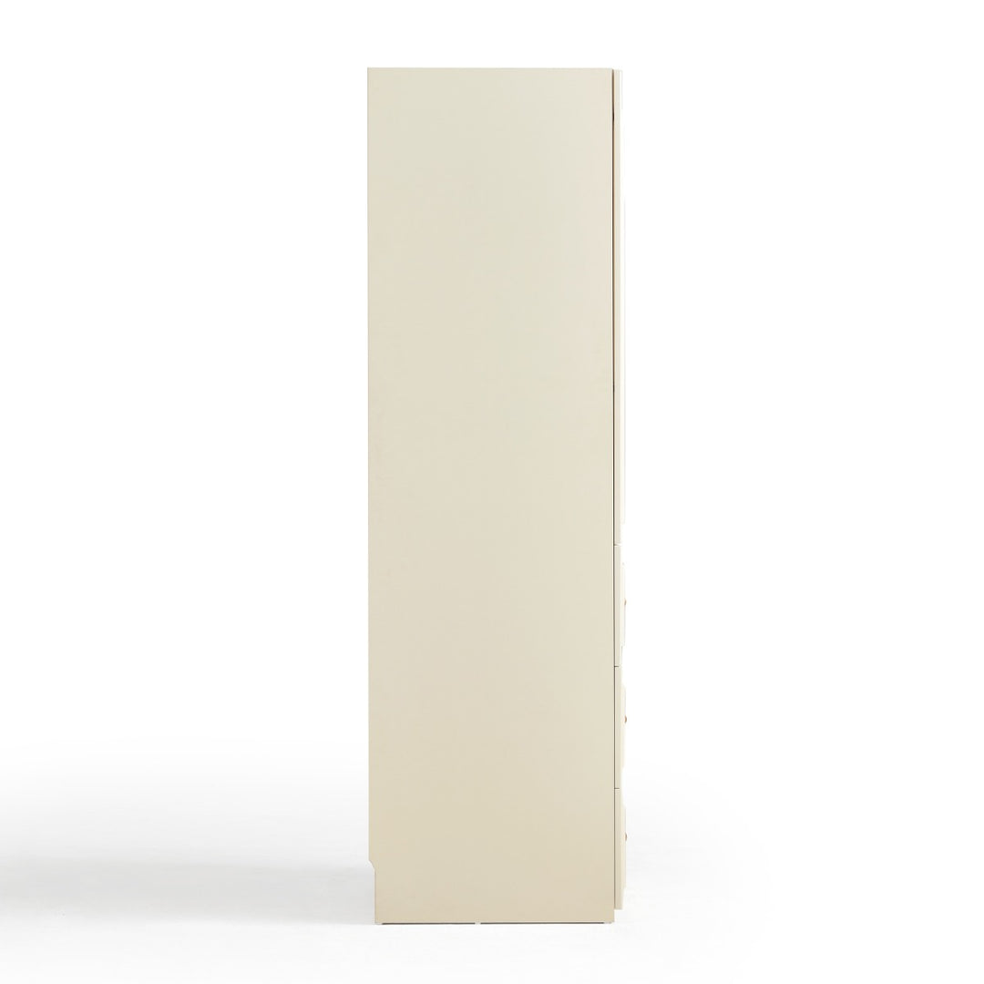 VICHY 200cm Glass Two Door Wardrobe