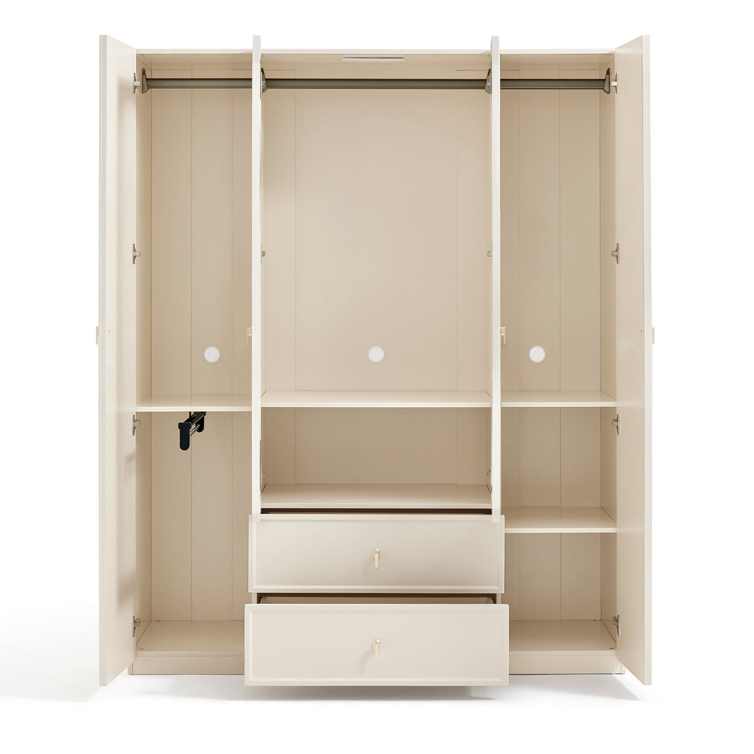 CRETE 4 Door Wardrobe
