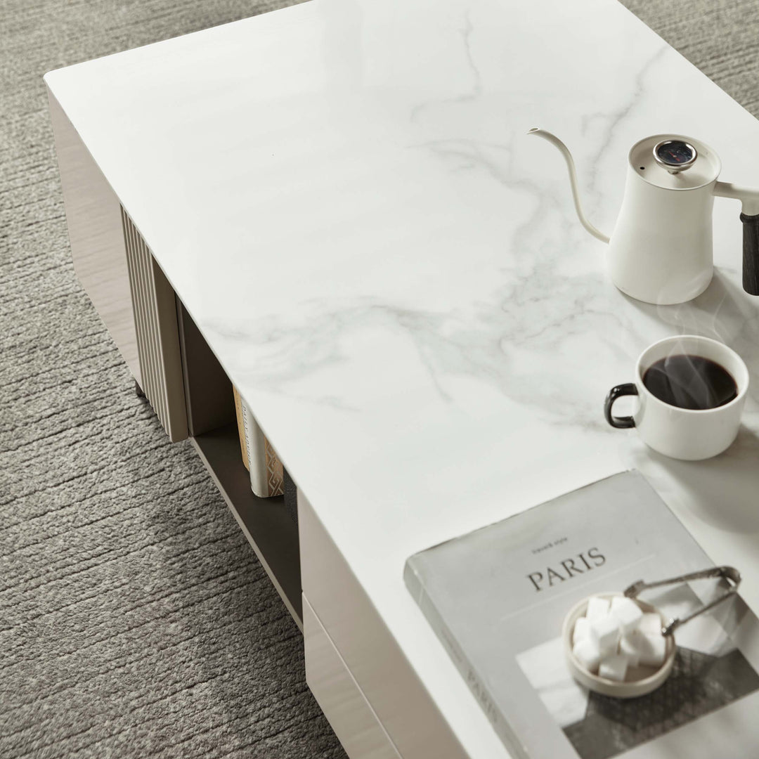 VOLTA sintered stone coffee table