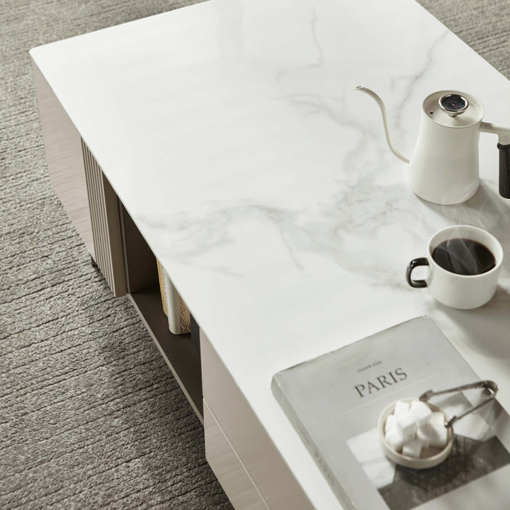 VOLTA sintered stone coffee table