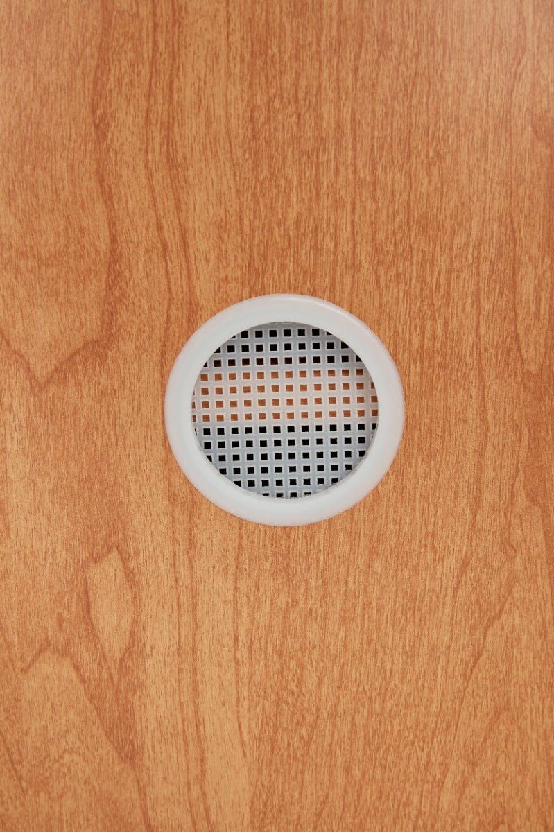 DUSTIN wood color flip top shoe cabinet