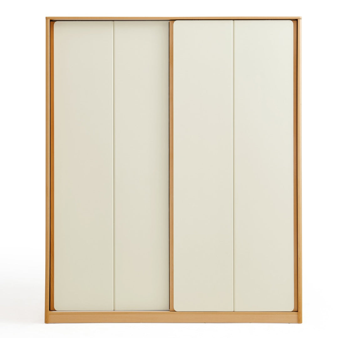 SEVILLE 160cm Wood Color Wardrobe