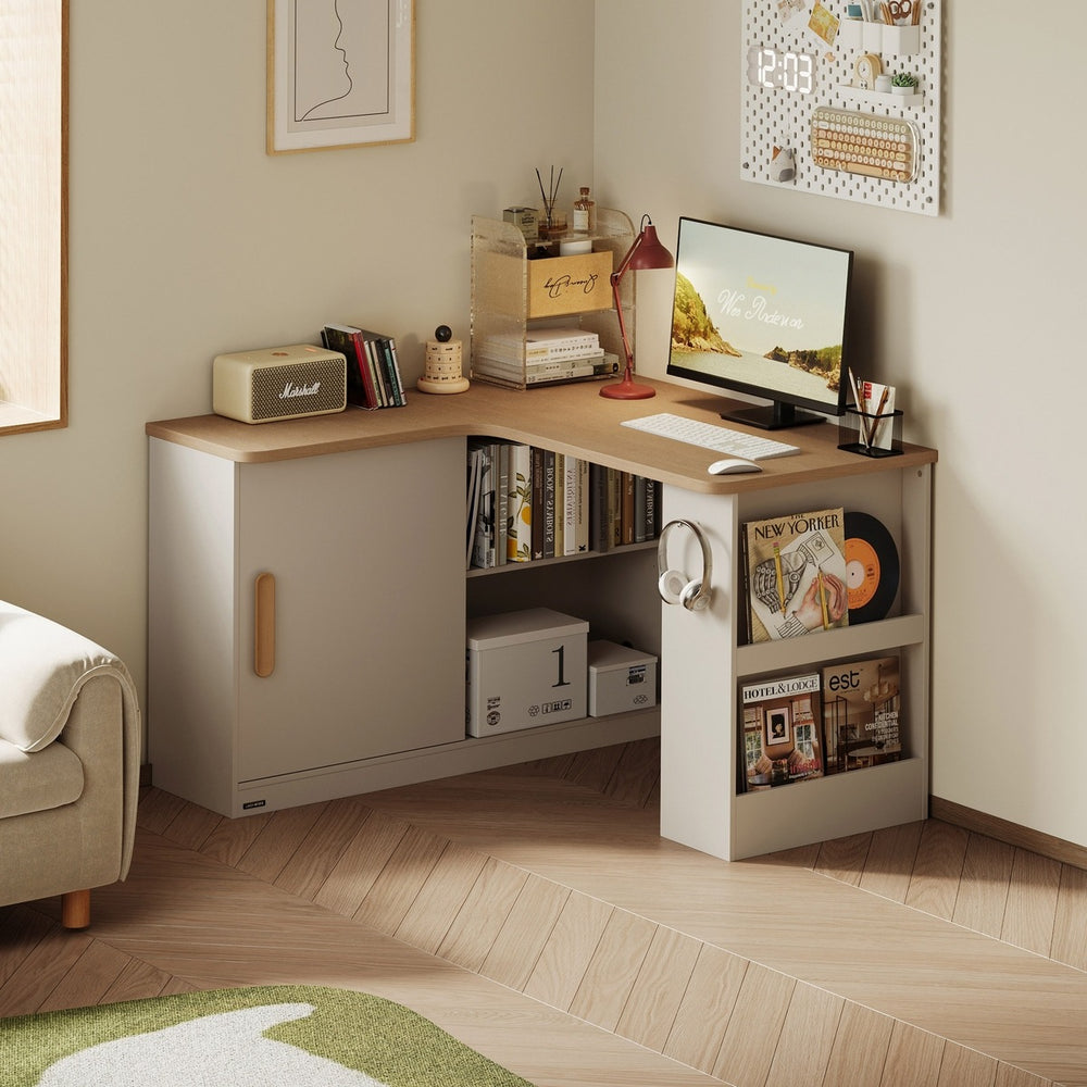 GORDON 140cm Corner Storage Desk