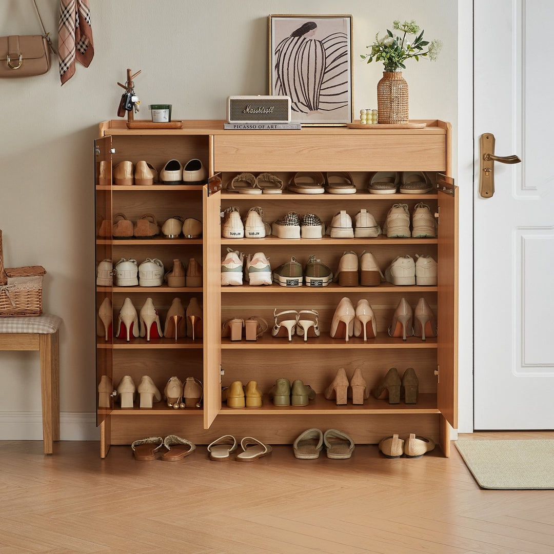 ISABEL Wood Color Shoe Cabinet