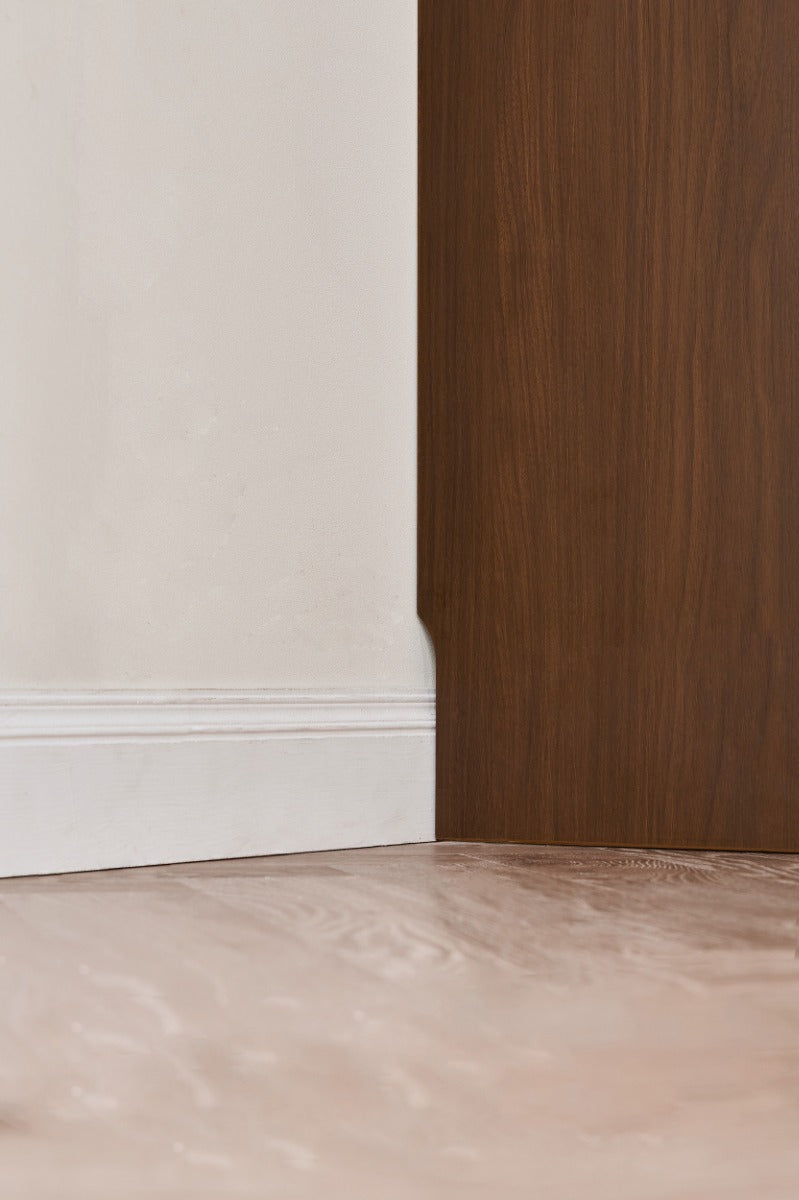 KRISTINA 200cm Four Door Walnut Color Wardobe