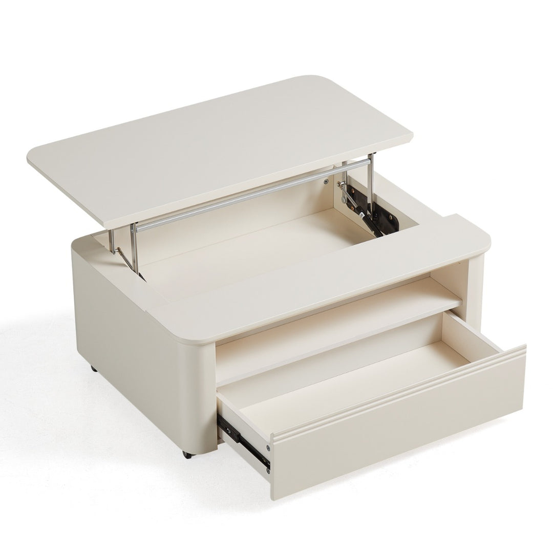 RENLY Nordic Lift-Top Storage Coffee Table