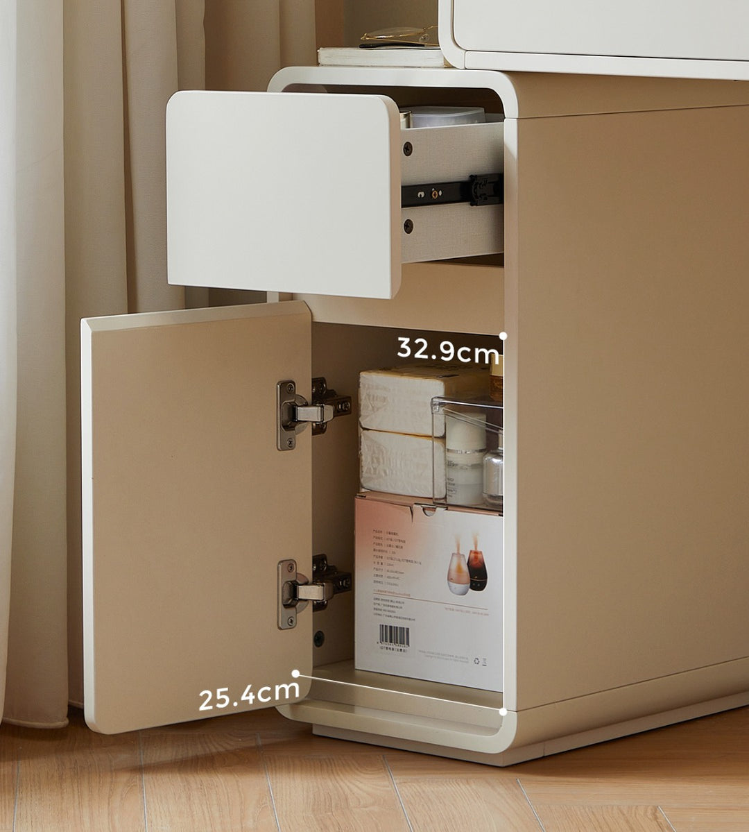 KARTER 60cm White Dresser