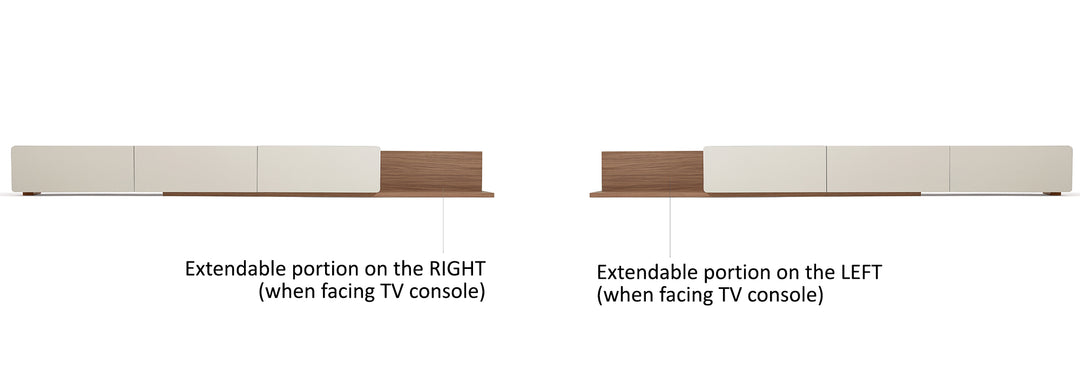 UMBRIA Extendable TV stand cabinet