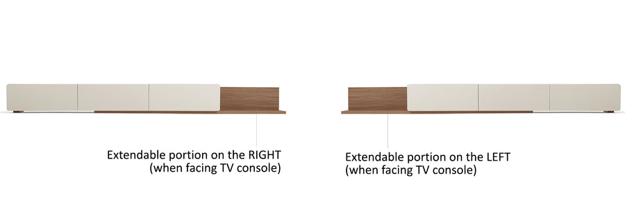 UMBRIA Extendable TV stand cabinet