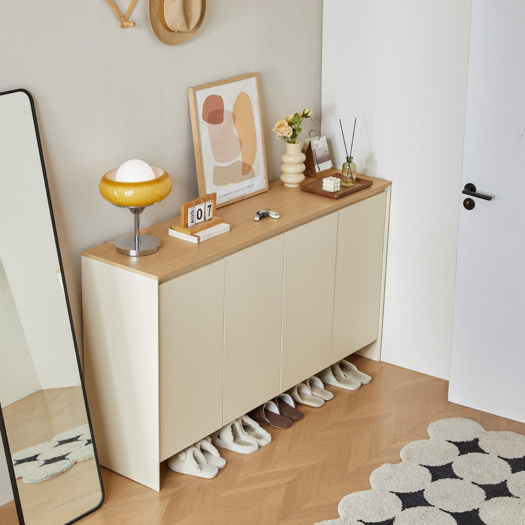 JOANNE Slim Four-Door Shoe Cabinet