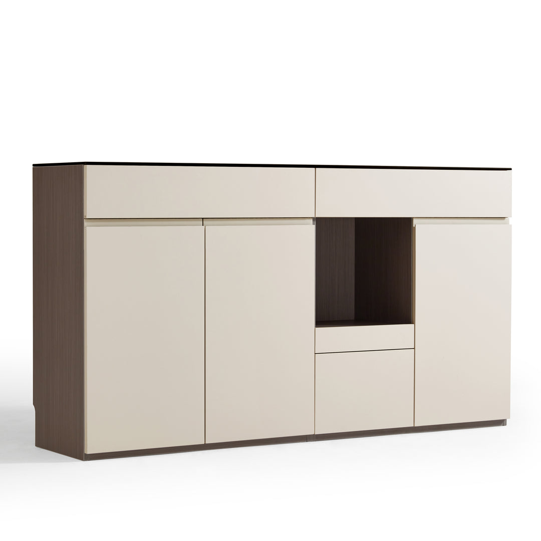 GANU 90cm Coffee Color Dining Sideboard