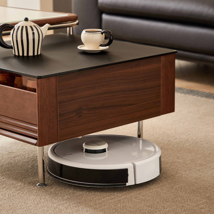 PERLIS Movable Walnut Coffee Table
