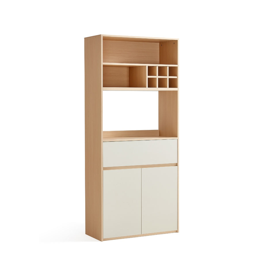 BORDERS Slim Storage Cabinet Wood Color