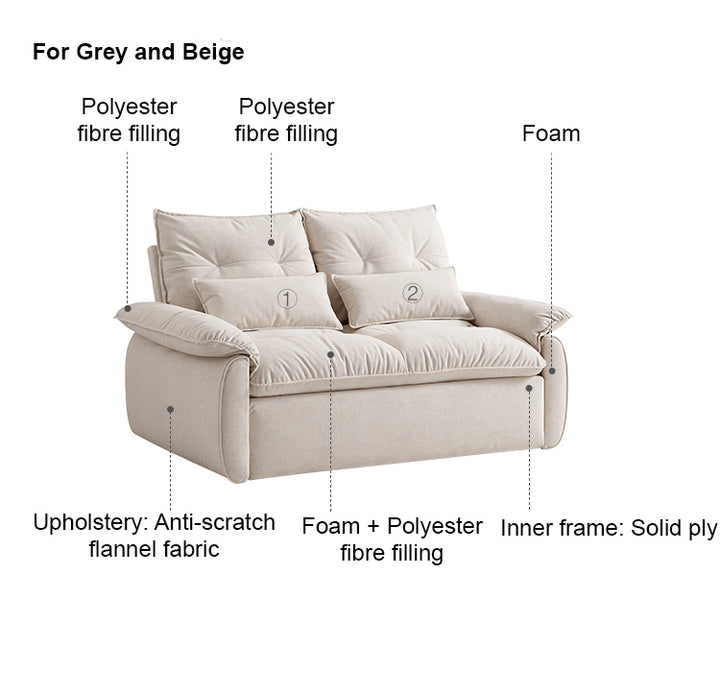 BARRETT Grey Sofa
